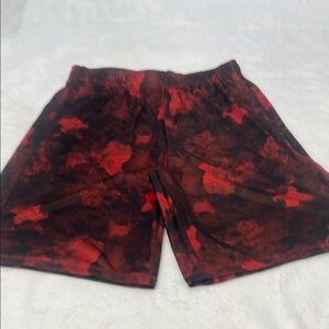LAYER 8 Red and Black Men's Shorts SIZE L QWICK-DRY